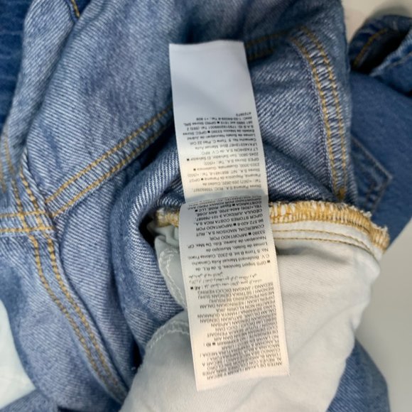 Old Navy Classic Jean Shorts Plus Sz 24 Blue Mid Rise Denim Stretch Shortie - Picture 8 of 12